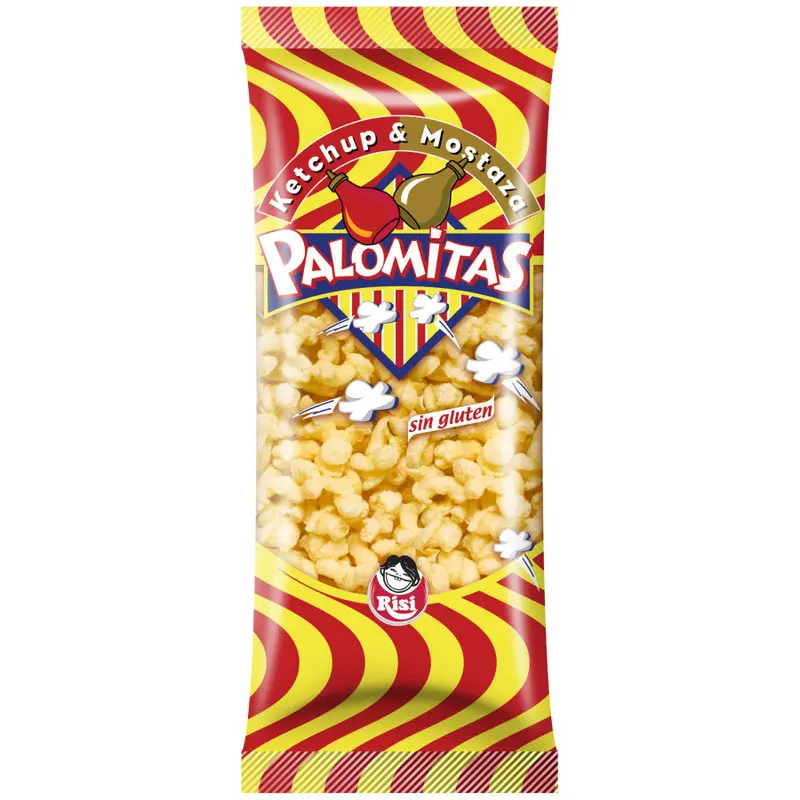 Palomitas Ketchup y Mostaza