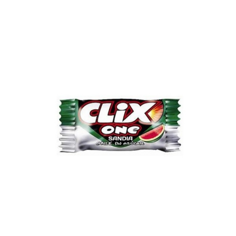 Chicles clix sandía sin azúcar (2 unidades)