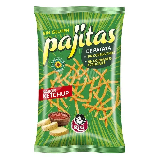 Pajitas Ketchup Risi